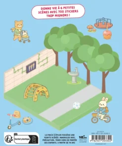 Ma petite balade au parc - Cute 'n' cosy stickers
