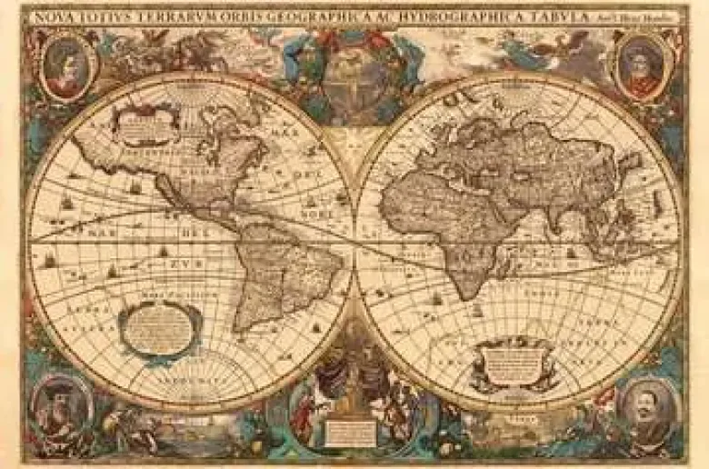 Mappemonde antique