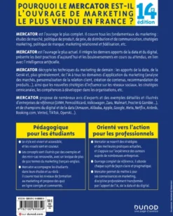 Marketing masterMercator - 14e éd. - Tout le marketingà l'ère de l'intelligence artificielle