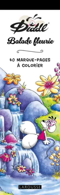 40 Marque-Pages Diddl Balade fleurie