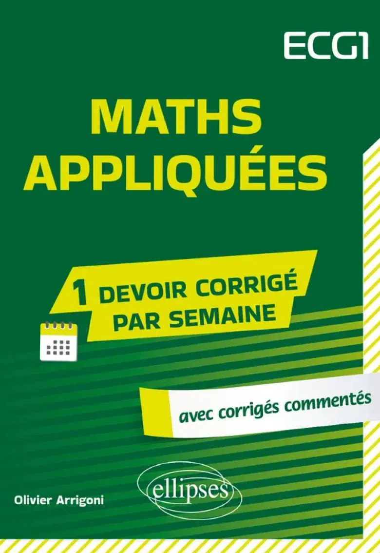 Mathématiques appliquées. ECG1