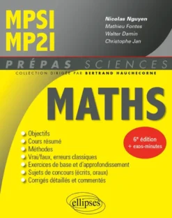 Mathématiques MPSI/MP2I