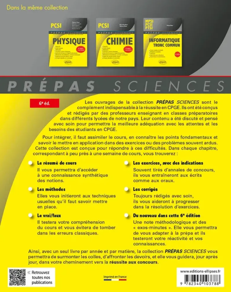 Mathématiques PCSI