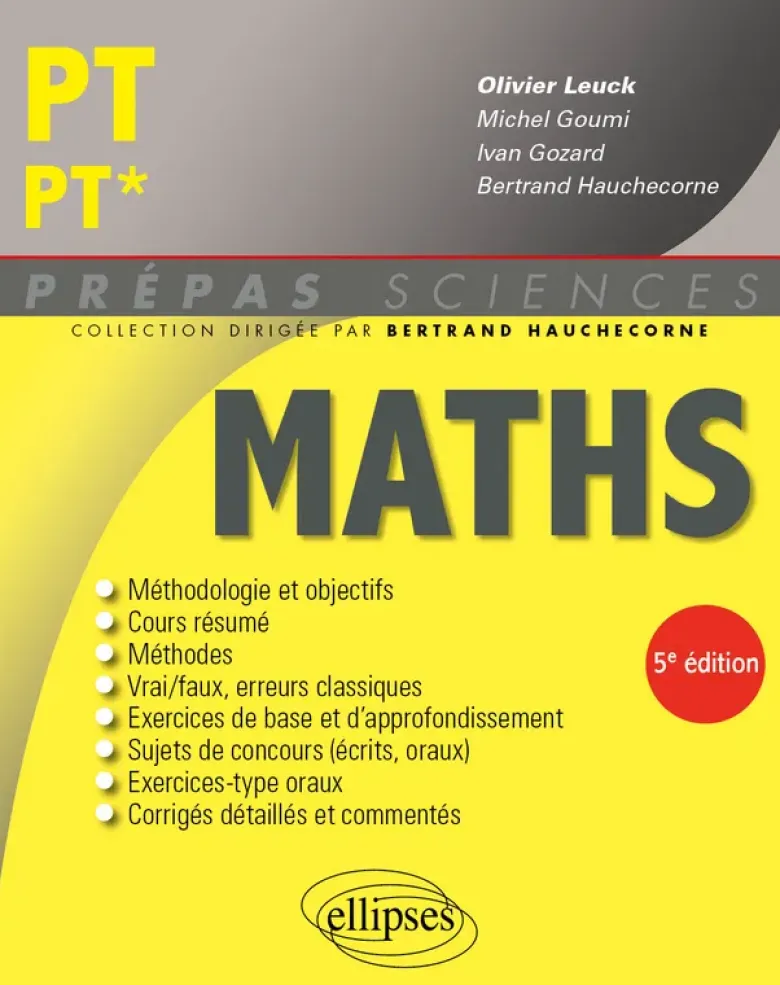 Mathématiques PT/PT*