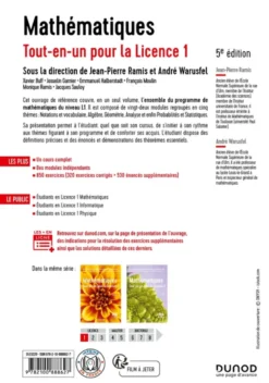 Mathématiques Tout-en-un pour la Licence 1 - 5e éd