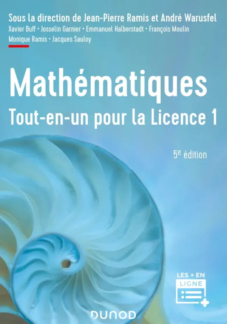Mathématiques Tout-en-un pour la Licence 1 - 5e éd