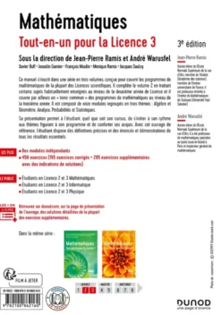 Mathématiques Tout-en-un pour la Licence 3 - 3e éd.