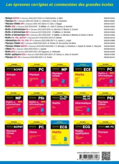 Maths appliquées ECG