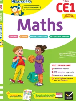 Maths CE1 - Cahier de soutien nouveau programme