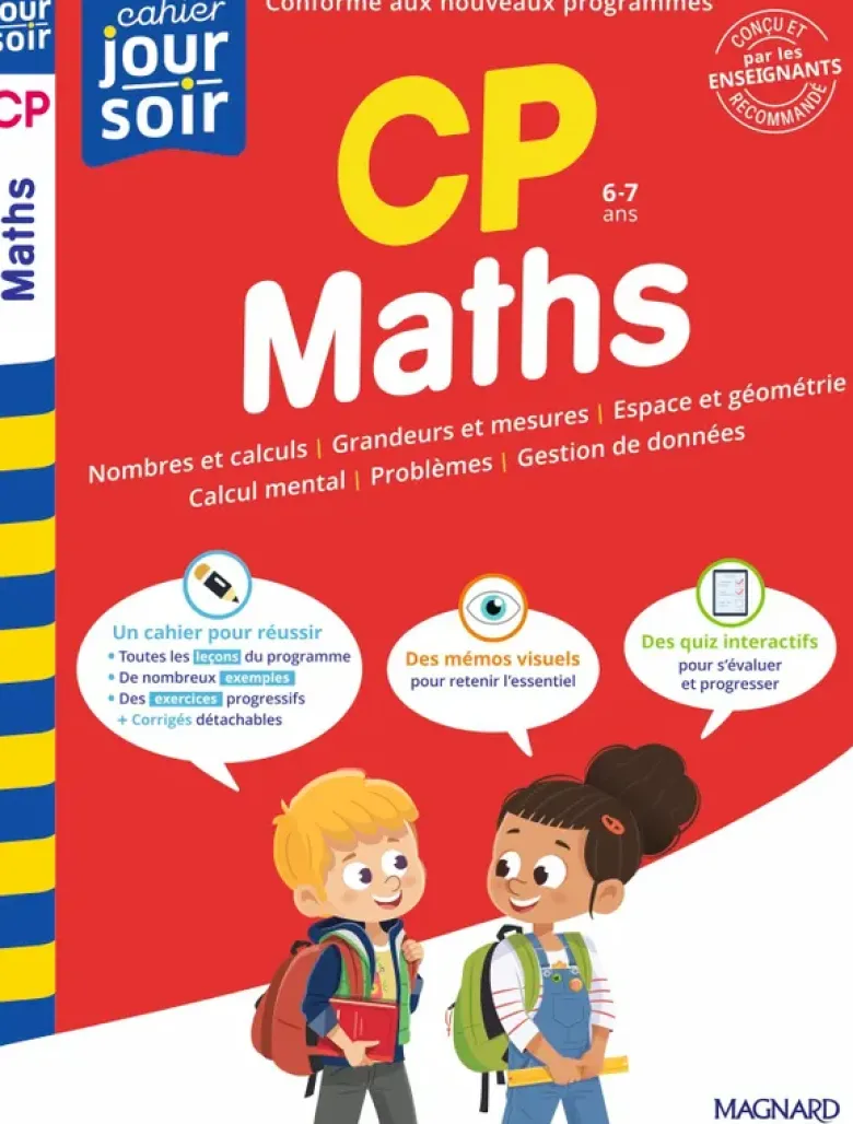 Maths CP - Cahier Jour Soir