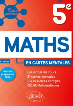Maths - 5e - Nouveau programme 2026