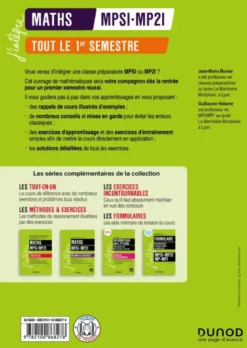 Maths MPSI-MP2I - Tout le 1er semestre