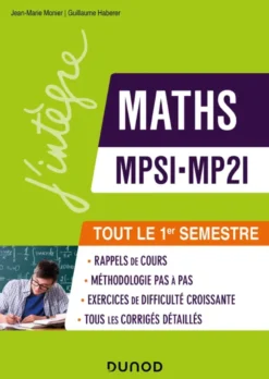 Maths MPSI-MP2I - Tout le 1er semestre
