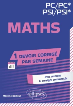 Maths. PC/PC*-PSI/PSI*