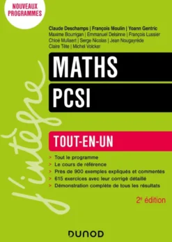 Maths PCSI - 2e éd.
