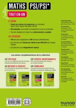 Maths Tout-en-un PSI/PSI* - 3e éd.