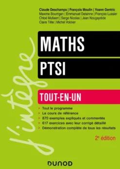 Maths Tout-en-un PTSI - 2e éd.