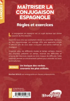 Maîtriser la conjugaison espagnole