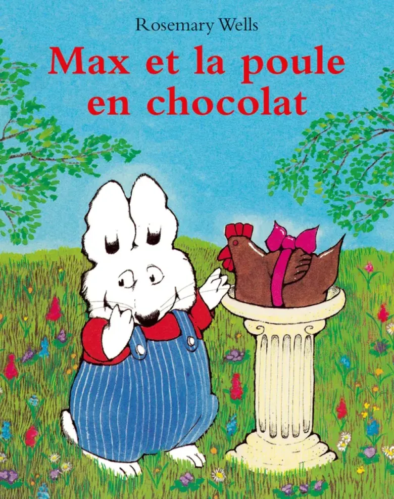 Max et MarieMax et la poule en chocolat