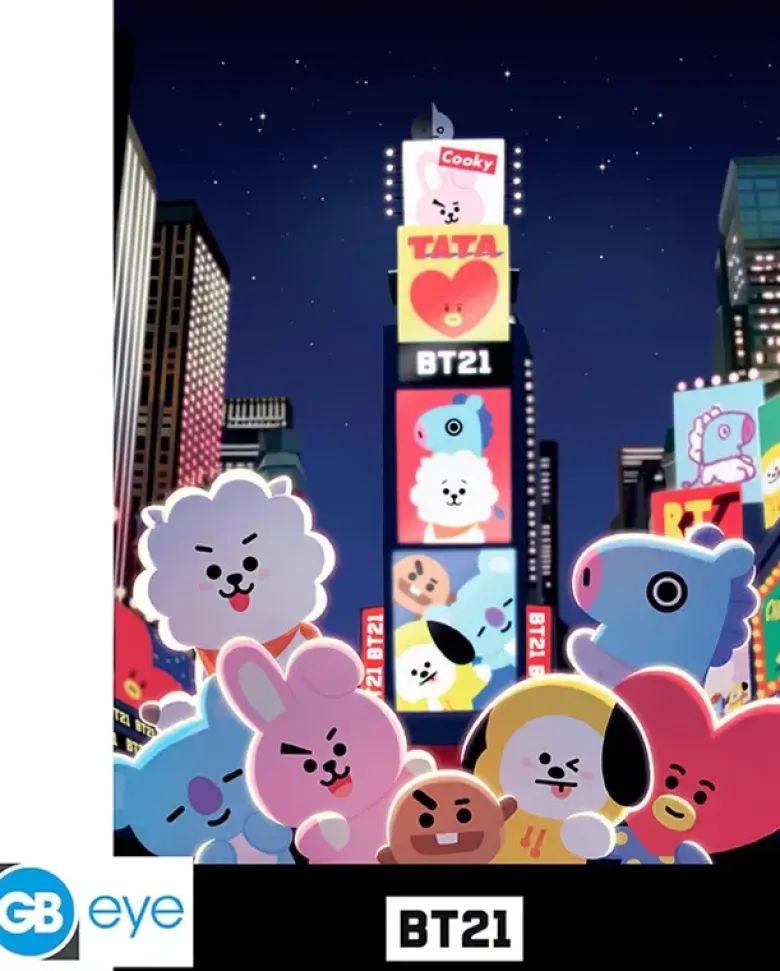 Maxi poster BT21 Time Square