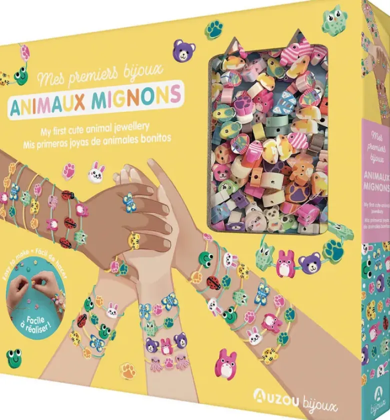 Mes bracelets animaux mignons - Facile à réaliser !