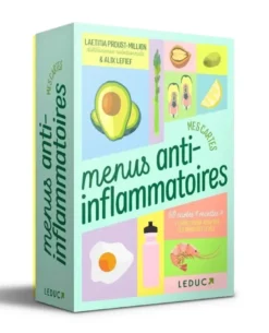 Mes cartes menus anti-inflammatoires
