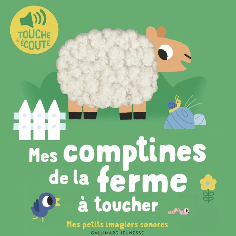 Mes comptines de la ferme à toucher