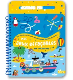Mes jeux effaçables - en vacances !