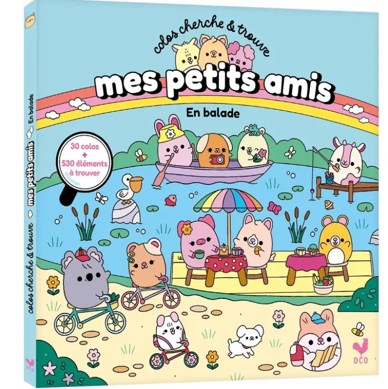 Mes petits amis - Coloriages et cherche & trouve - En balade