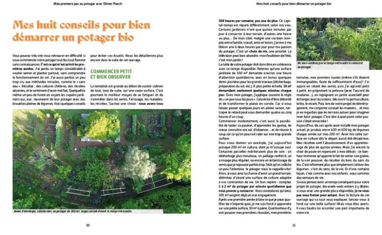 Mes premiers pas au potager avec Olivier Puech