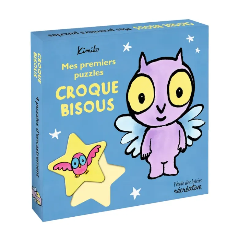 Mes premiers puzzles à encastrement - Croque-Bisous