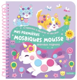 Mes premières mosaïques mousse- animaux mignons