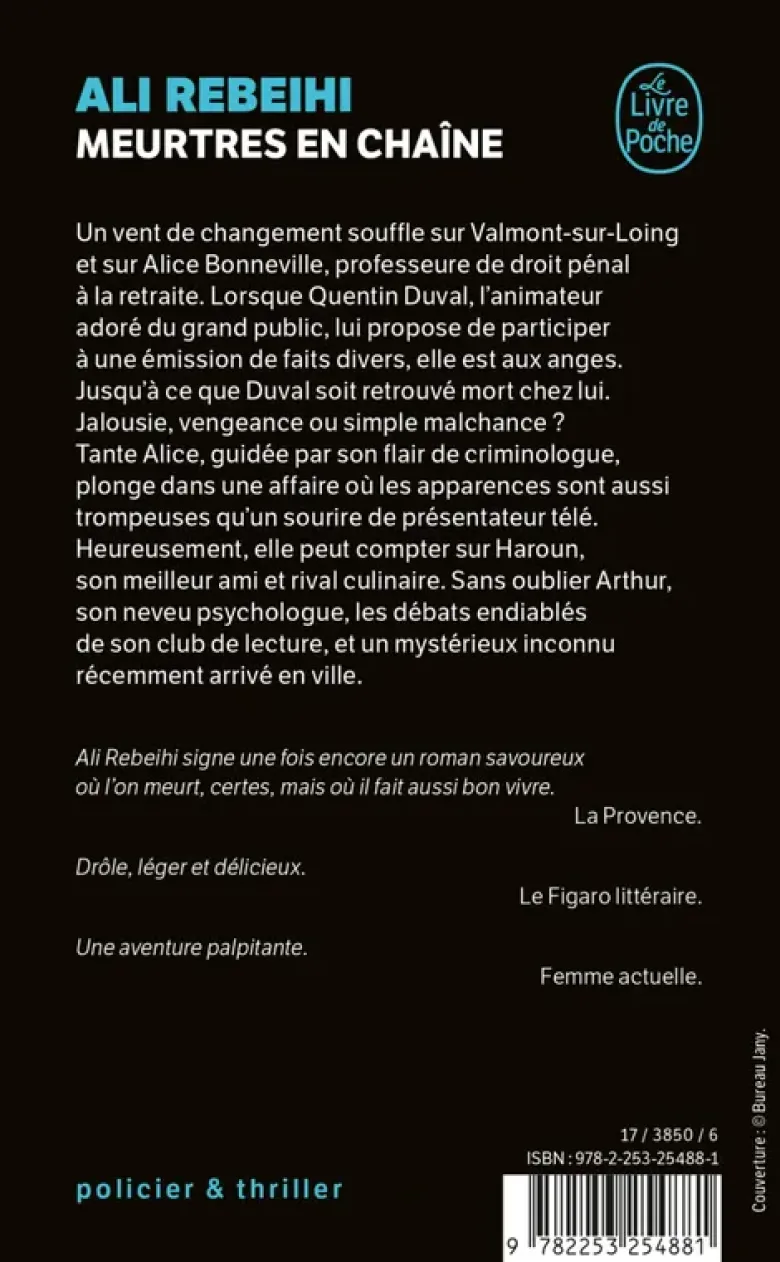 Meurtres en chaîne (Tante Alice enquête, Tome 2)