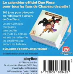 Mini calendrier 365 jours avec One Piece