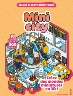 Mini cities - Sweet and cosy stickers book