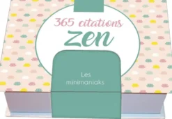 Minimaniak 365 citations zen - mini calendrier