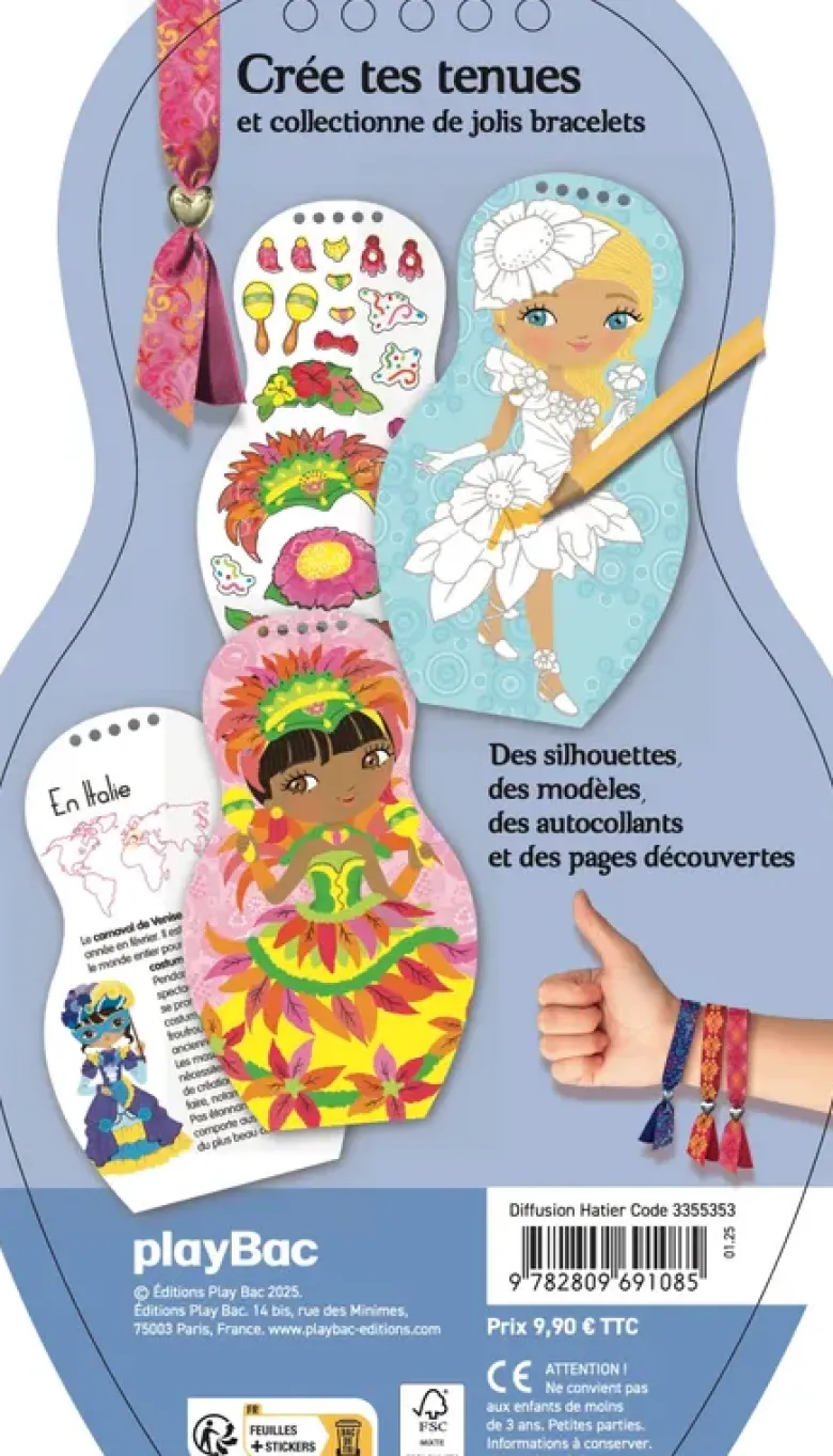 Minimiki - Carnet créatif Carnavals du monde 2027
