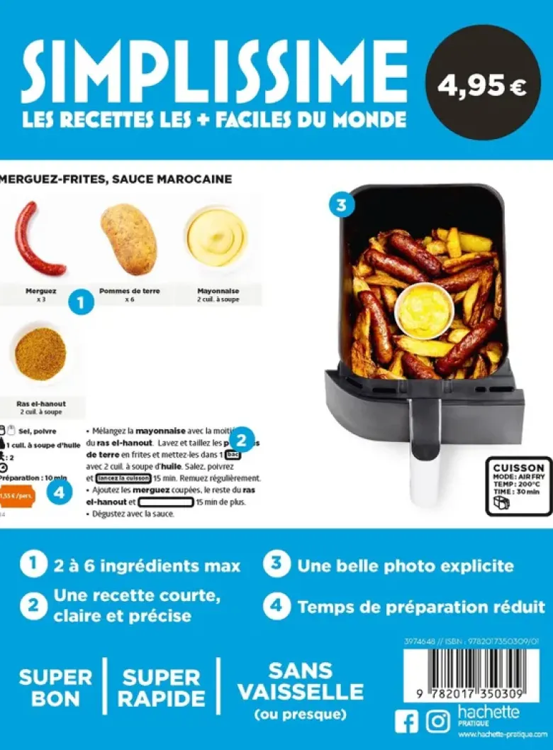 Mini Simplissime - Air Fryer Ninja pour étudiants fauchés