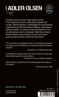 7m2 (Les Enquêtes du département V, Tome 10)
