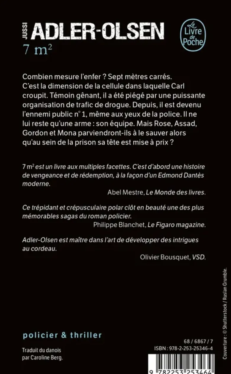7m2 (Les Enquêtes du département V, Tome 10)