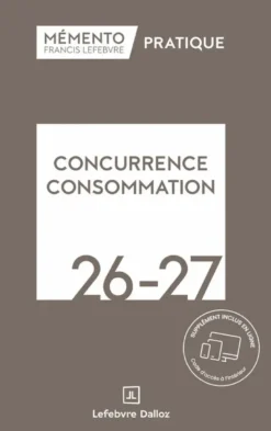 Mémento Concurrence - consommation 2026-2027