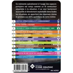 Mémento opérationnel à l'usage des sapeurs-pompiers
