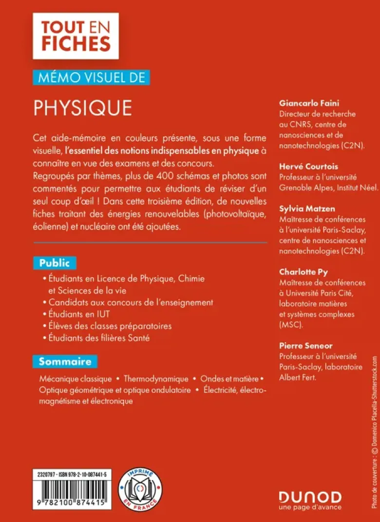 Mémo visuel de physique - 3e éd.