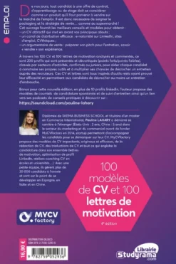 100 modèles de CV et 100 lettres de motivation