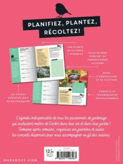 Mon agenda du jardin 2027 - silence, ça pousse !