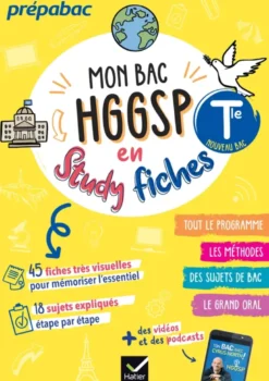 Mon bac HGGSP en studyfiches - Tle générale Bac 2027