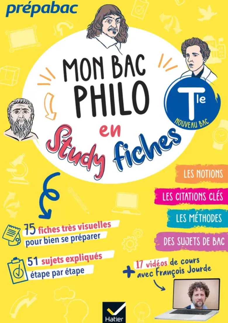 Mon bac philo en study fiches - Tle générale - Bac 2027