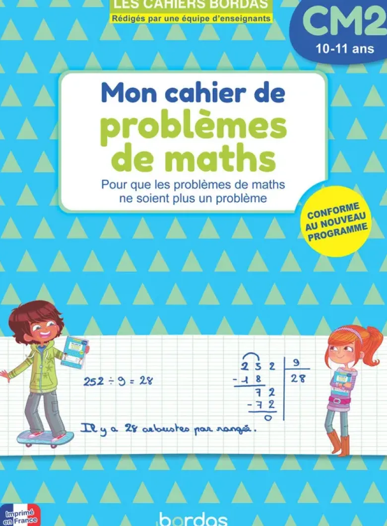 Mon cahier de problèmes de maths CM2