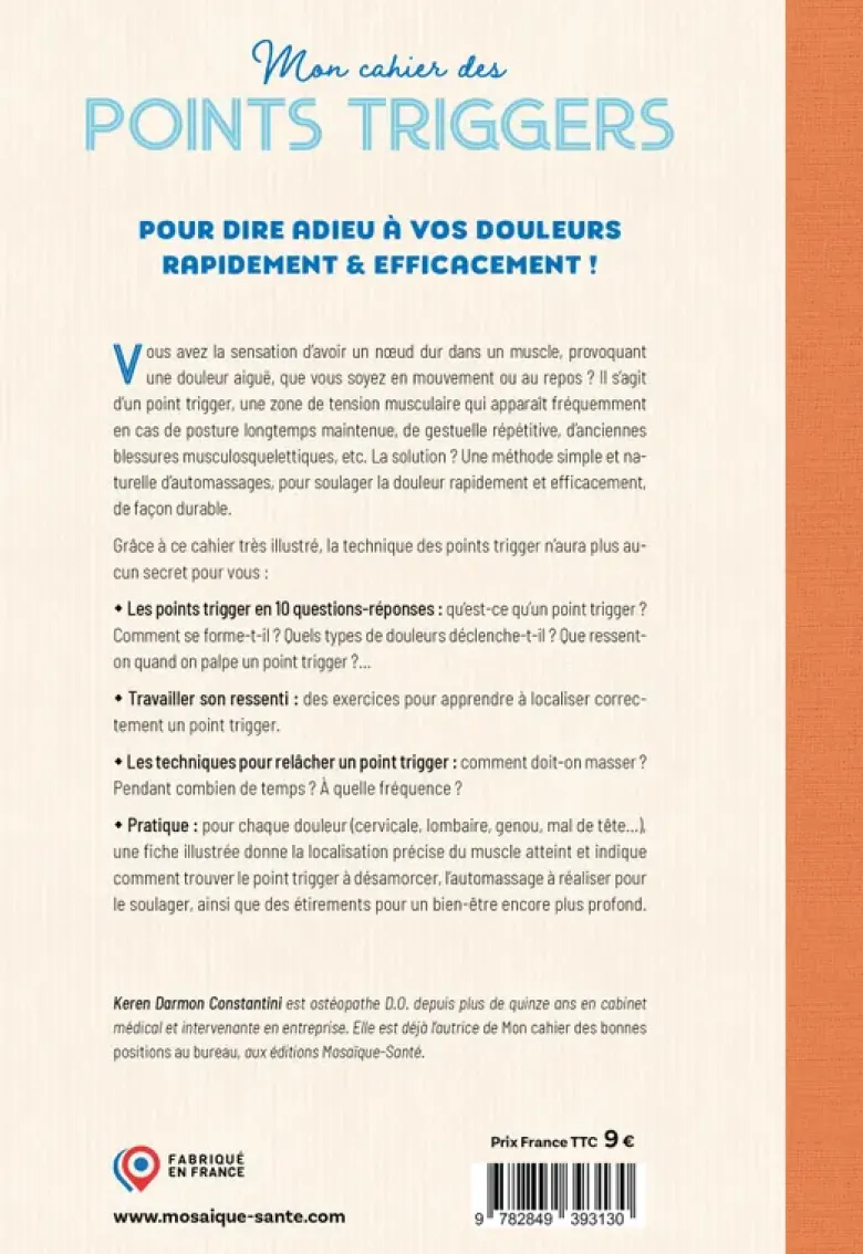 Mon cahier des points triggers