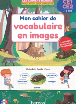 Mon cahier de vocabulaire en images CE1-CE2